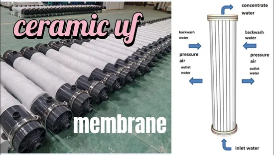 Ceramic UF Membrane Filter for Water Treatment System